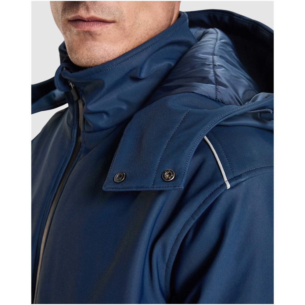 Parka thermique rembourrée unisexe Emin Bleu marine