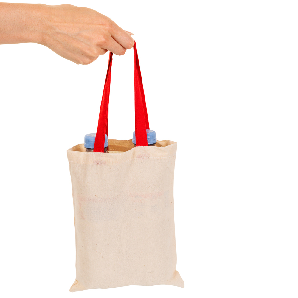 Sac en coton Small Rouge