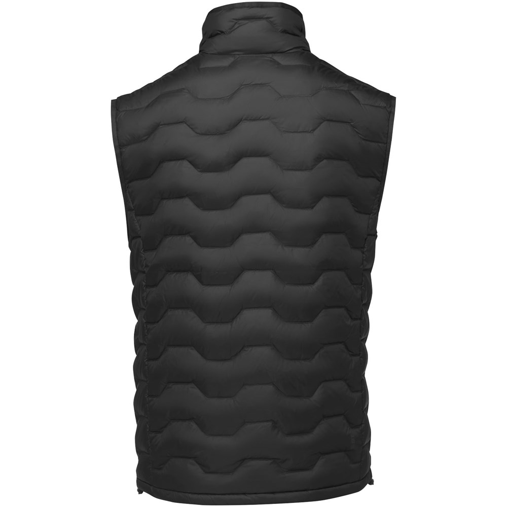Epidote GRS isolierter Daunen-Bodywarmer aus recyceltem Material für Herren Schwarz