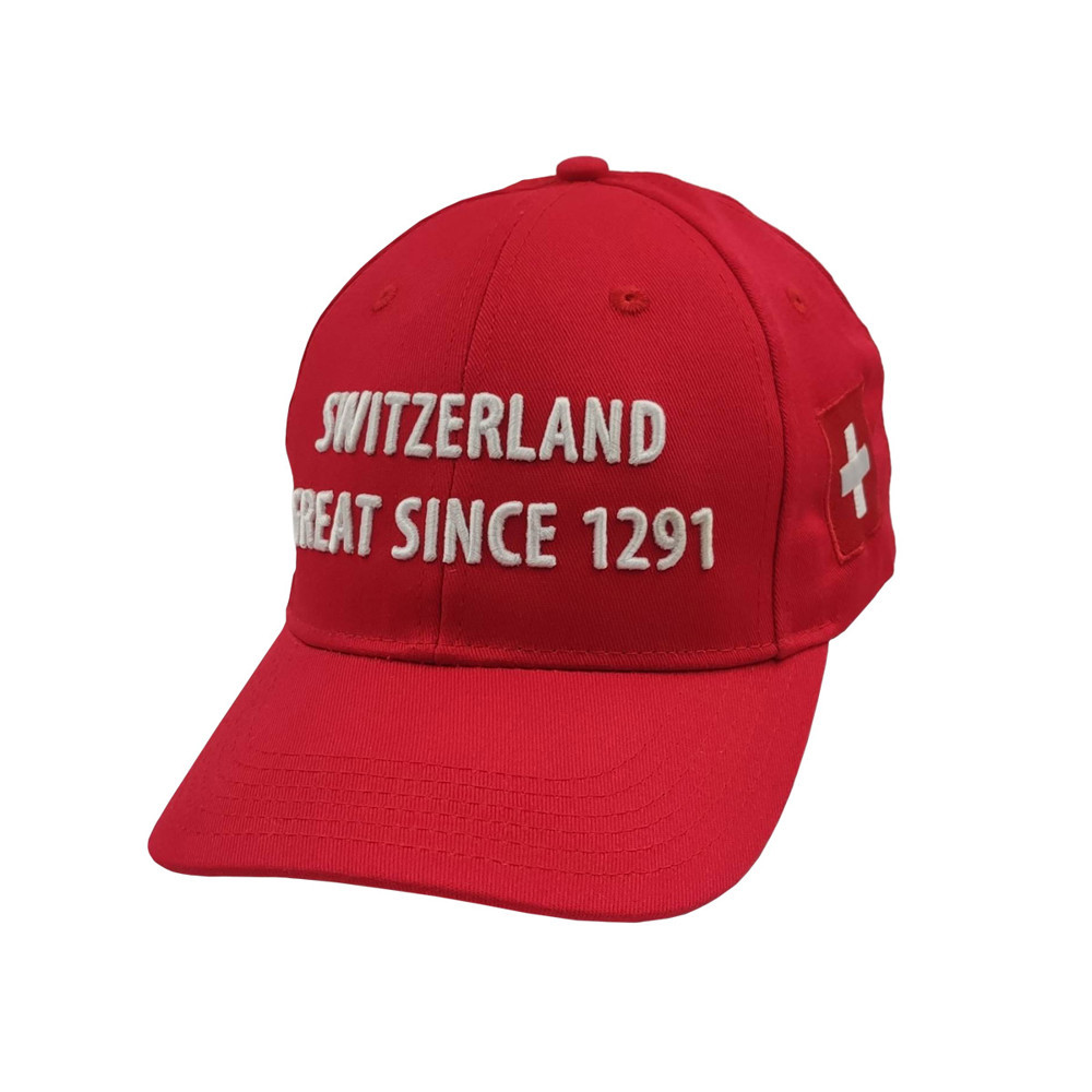 Baseballkappe SWITZERLAND GREAT SINCE 1291