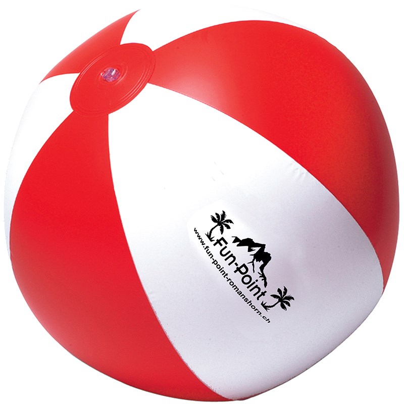 Ballon aquatique Été rouge/blanc