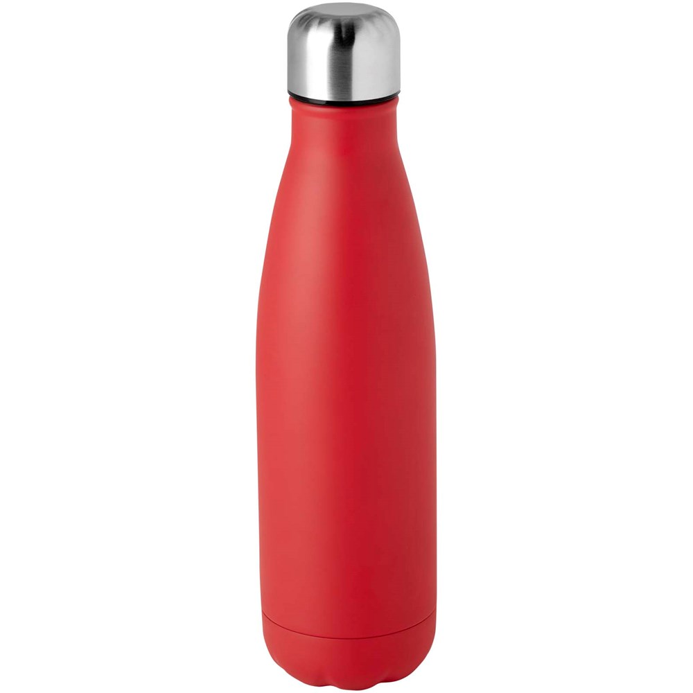 Bouteille isotherme sous vide Cove de 500 ml en cuivre et acier inoxydable recyclé certifié RCS  Rouge