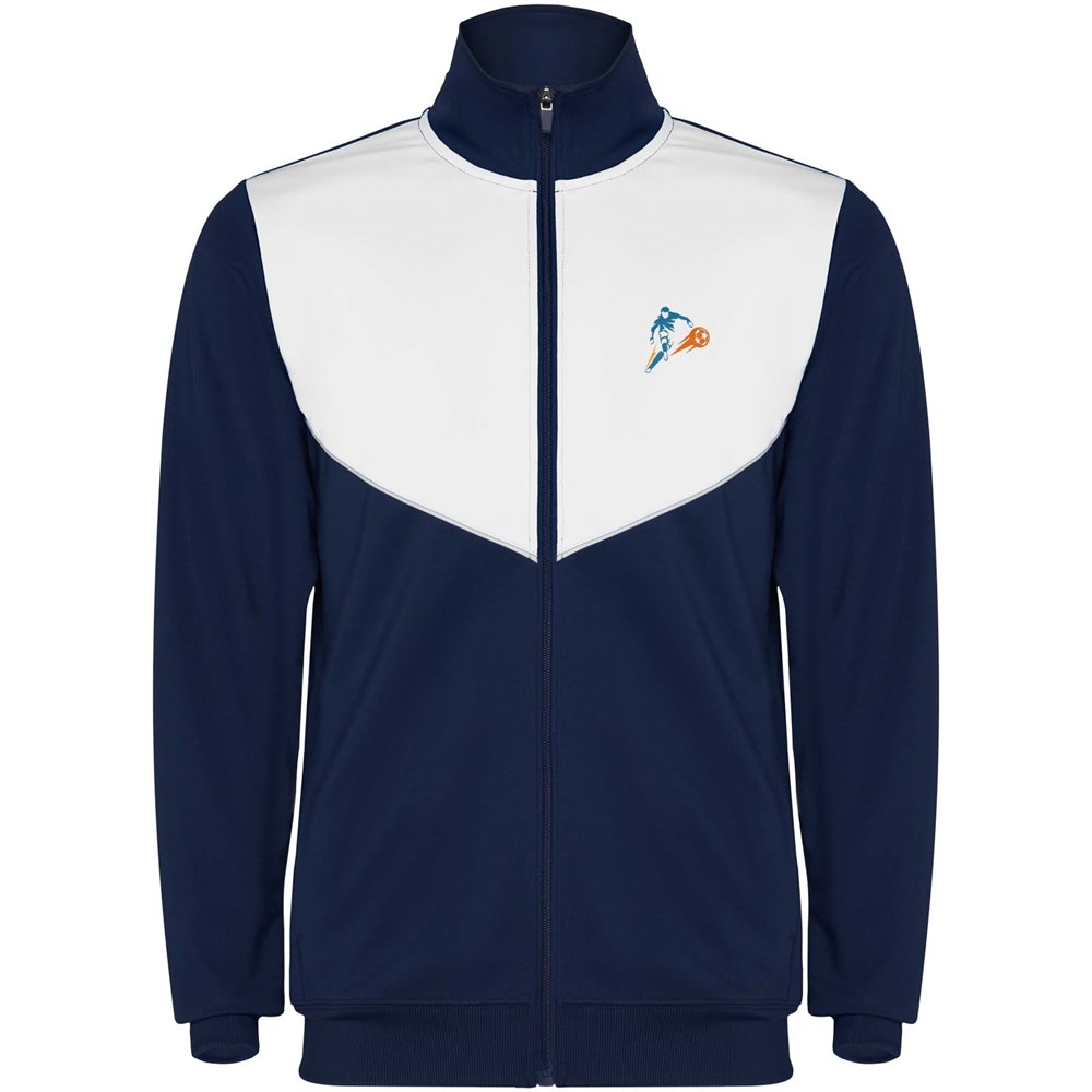 Evans Trainingsanzug für Kinder Navy Blue, weiss