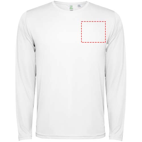 T-shirt Estoril à manches longues pour enfant Blanc