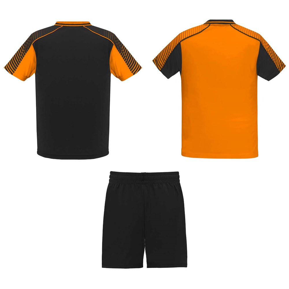 Juve Sport-Set für Kinder orange, schwarz