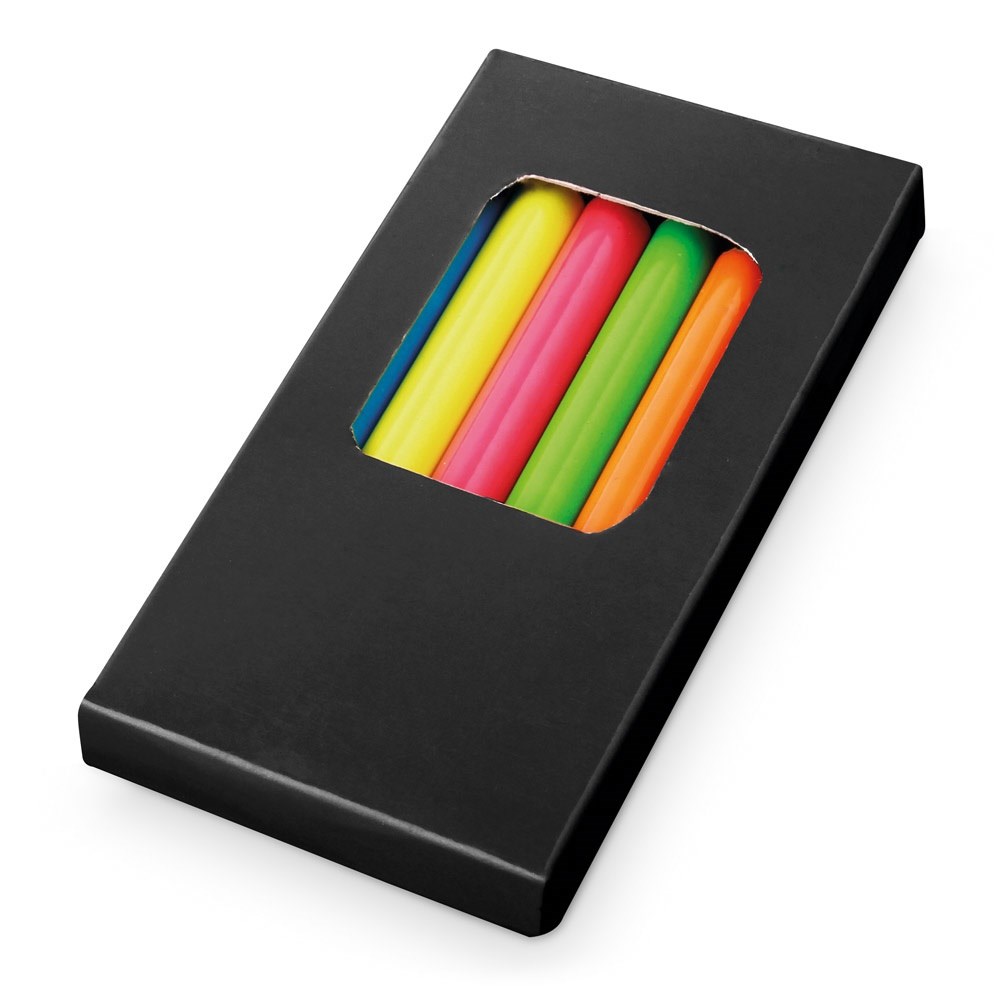 MEMLING Bleistiftbox mit 6 Buntstiften