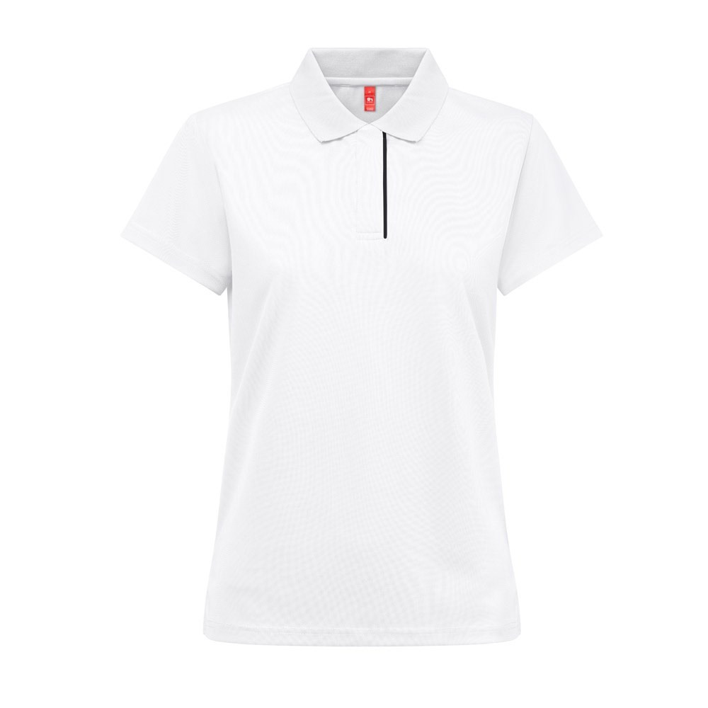 THC DYNAMIC WOMEN WH. Technisches Poloshirt für Damen