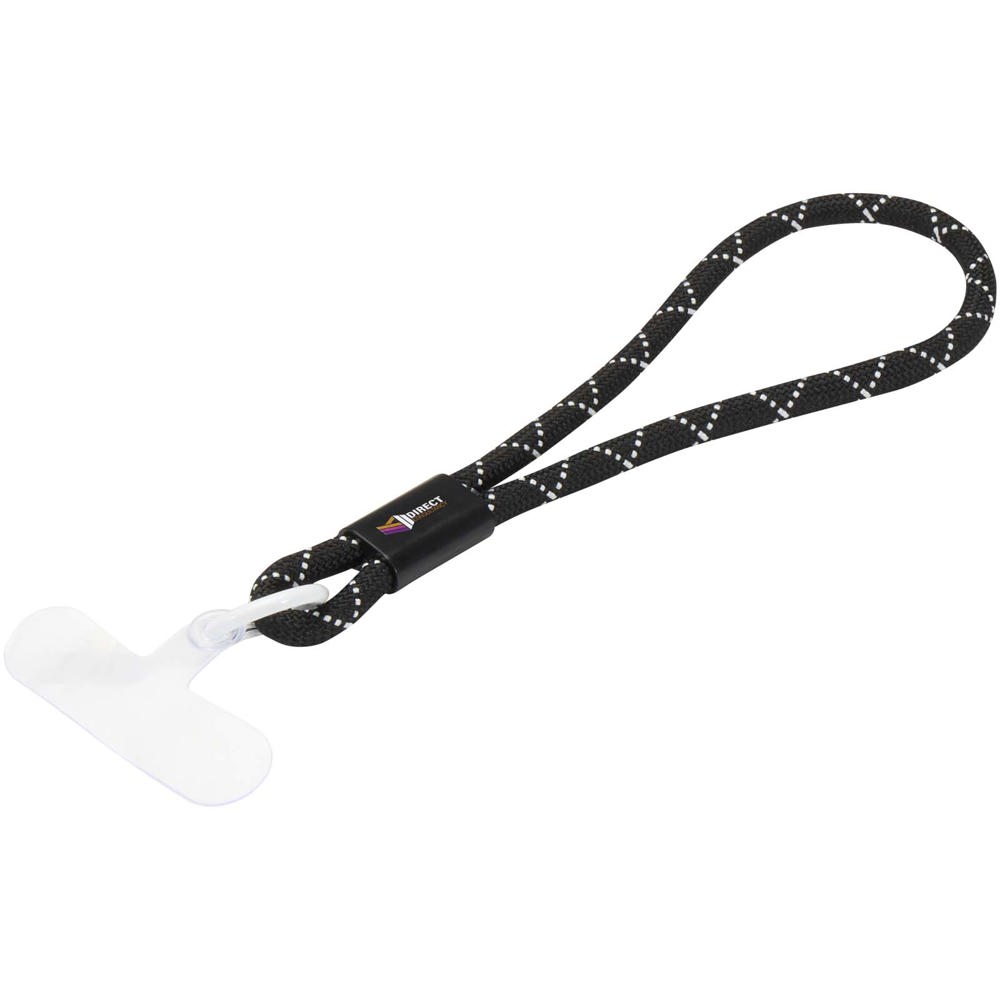 Bracelet de smartphone Arich en plastique recyclé noir