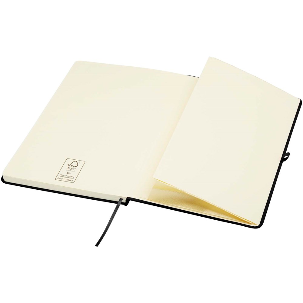 Spectrum Plus A5 Hardcover Notizbuch schwarz