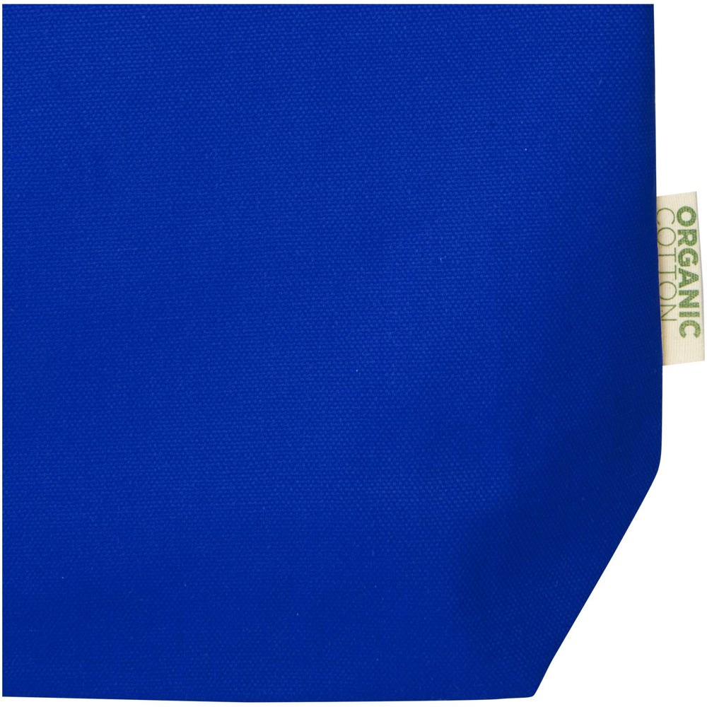 Orissa 270 g/m² Tragetasche aus Bio-Baumwolle 10L royalblau