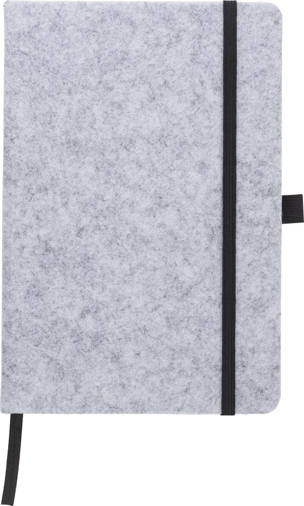 Notizbuch Harper | FSCÂ® Mix-Papier | Filz | A5 | Liniert