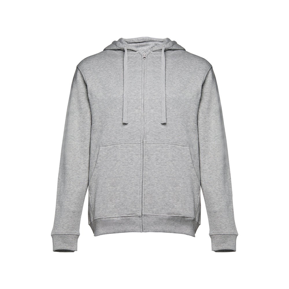 THC AMSTERDAM Sweat-shirt homme en coton et polyester Gris clair matte