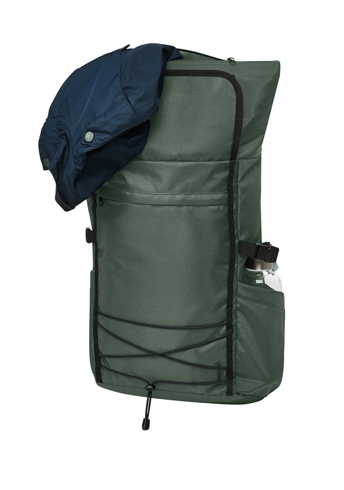 Notebook-Rucksack FLEX grüngrau