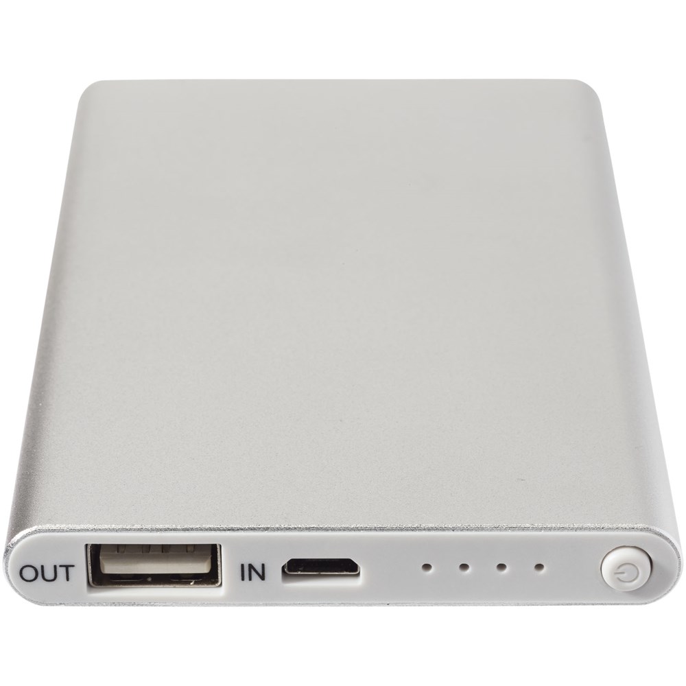 Pep 4000 mAh Powerbank Silber