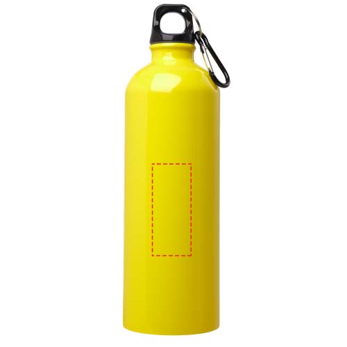 Oregon 750 ml RCS-zertifizierte, einwandige Trinkflasche aus Edelstahl mit Karabinerhaken gelb