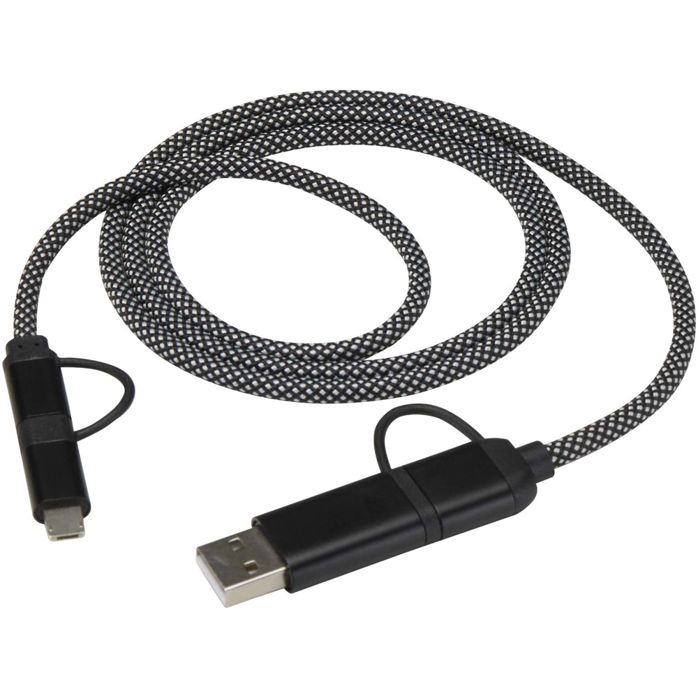 Câble de recharge magnétique 5-en-1 SMART 65 W, 100 cm, certifié RCS