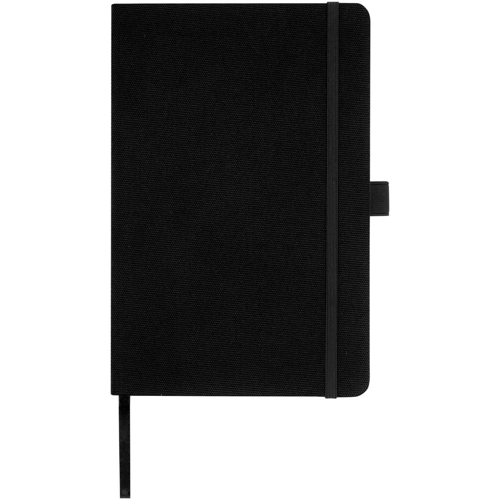 Carnet A5 Honua en papier recyclé avec couverture en PET recyclé noir