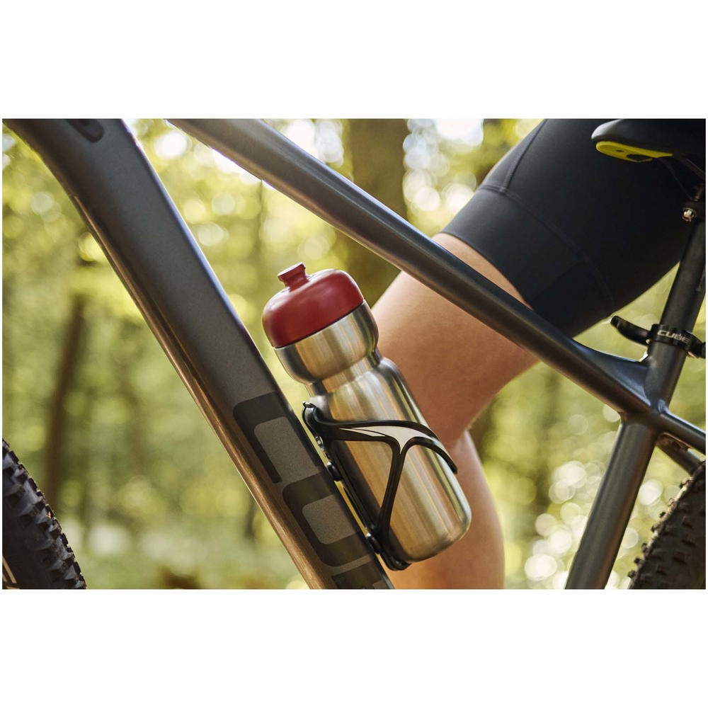 Bouteille de sport mepal Pull en acier inoxydable de 800 ml Blanc