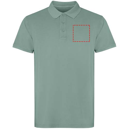 Cobain Poloshirt Unisex dunkelgrün