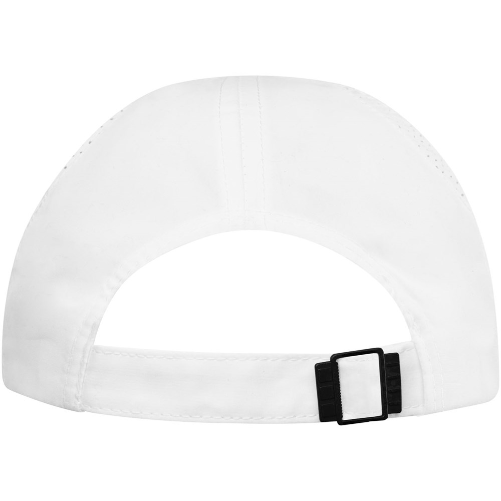 Morion GRS recycelte Cool Fit Kappe mit sechs Segmenten weiss