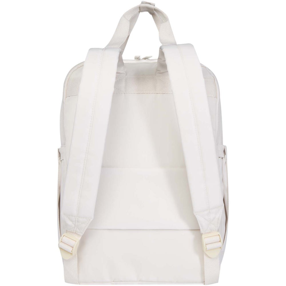 Sac à dos de voyage pour ordinateur portable Trip 14” Aware™ de 9 L en matériaux recyclés Blanc cassé