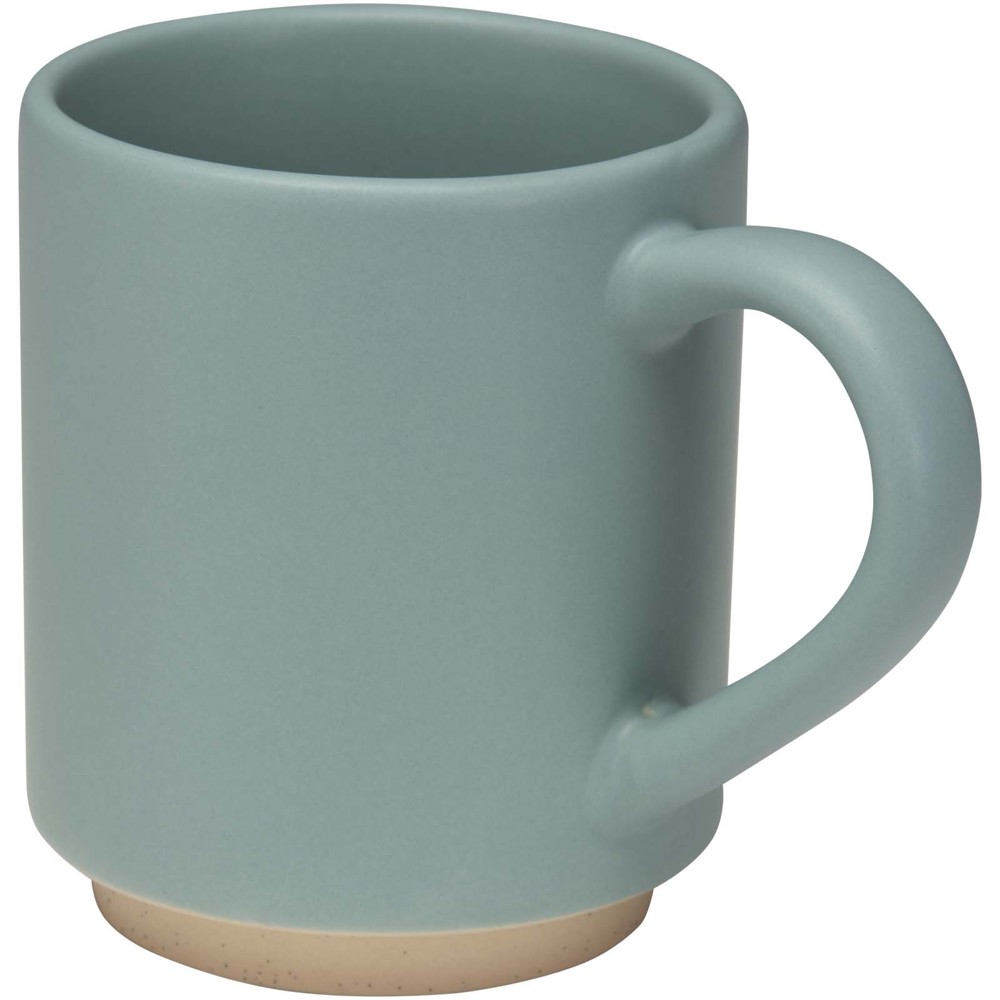 Tasse en céramique empilable Camilla, 180 ml, finition mate Bleu récif