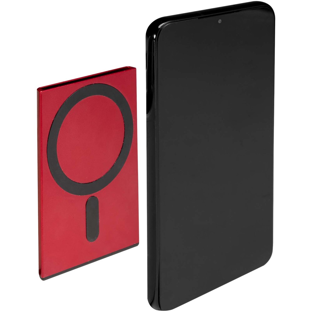 Porte-carte RFID magnétique SMART RCS rouge