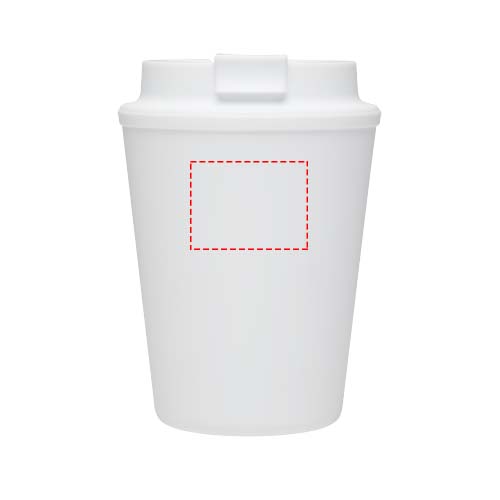 Gobelet isotherme à double paroi Newport 300 ml Blanc