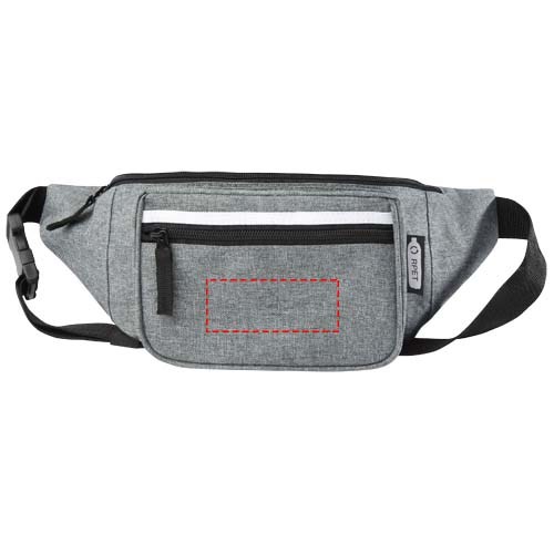 Sac banane en RPET GRS Journey Gris