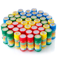 Tubes de bulles de savon / jeux de patience, Set de 48 pièces Bubbles