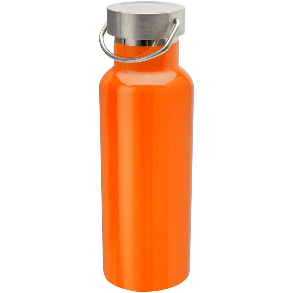 Bouteille d’eau Thor de 500 ml en acier inoxydable certifié RCS Orange