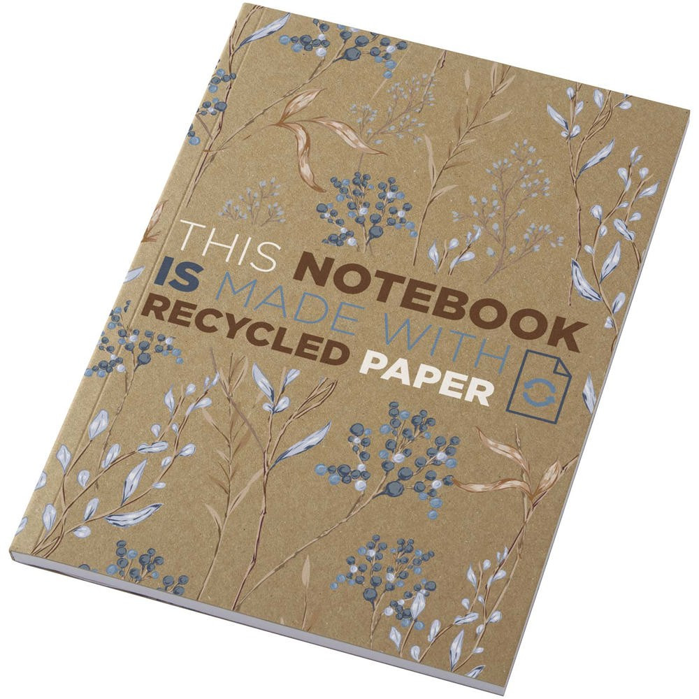 Novella Austen Kraft A5 Softcover Notizbuch aus recyceltem papier – 50 Blatt