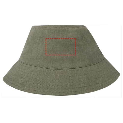 Wicklow recycelter Sonnenhut grün