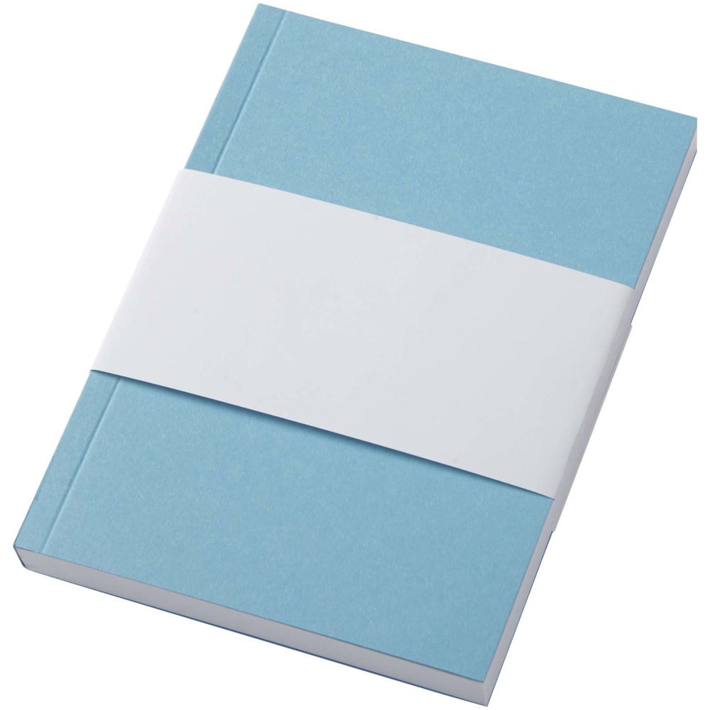 Novella Austen A6 Softcover Notizbuch aus Recyclingmaterial – 100 Blatt blau