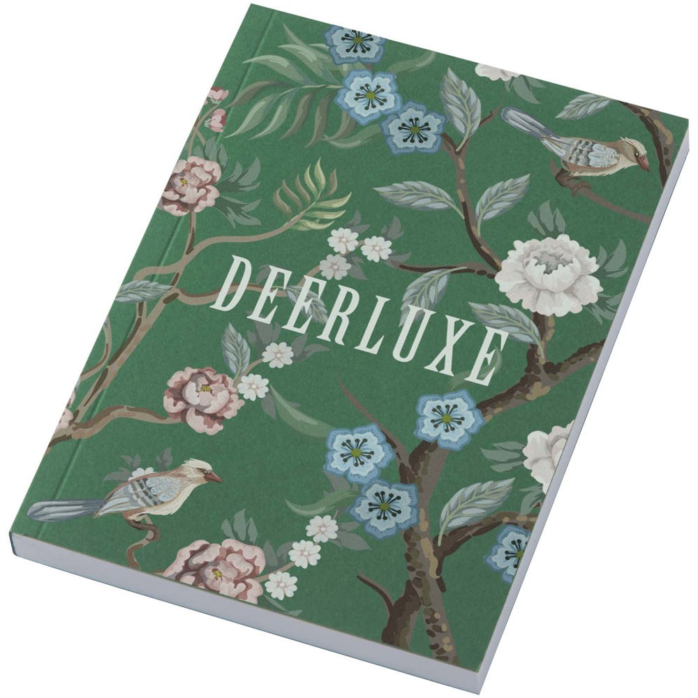 Cahier Novella Austen à couverture souple A6 de 100 feuilles Vert