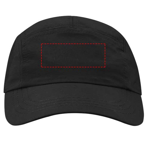Solara Kappe aus 105 g/m2 Nylon schwarz