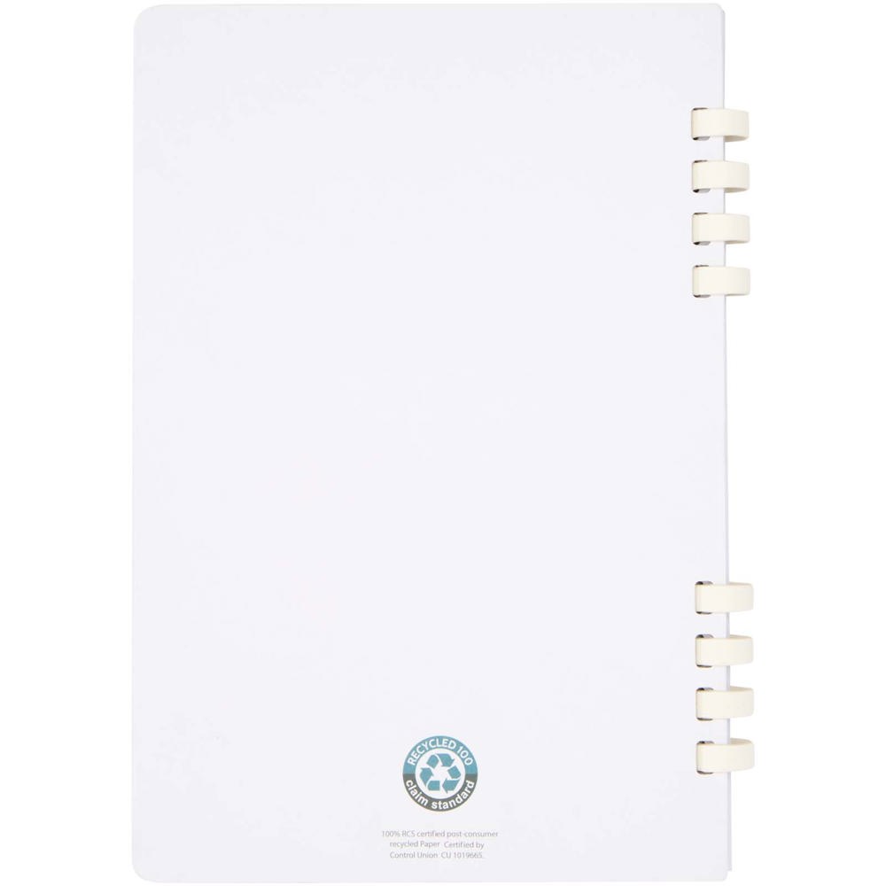 Fil A5 Hardcover RCS recyceltes Spiralnotizbuch weiss