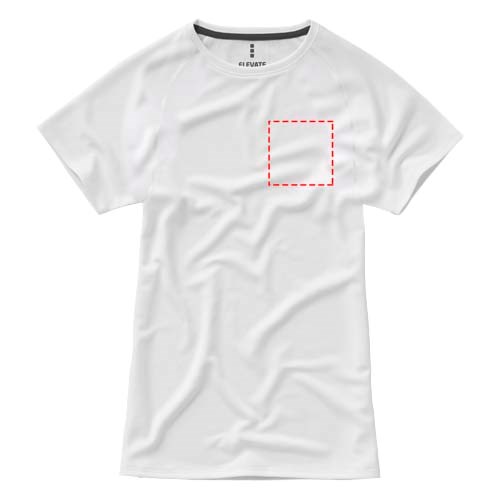Niagara T-Shirt cool fit für Damen weiss