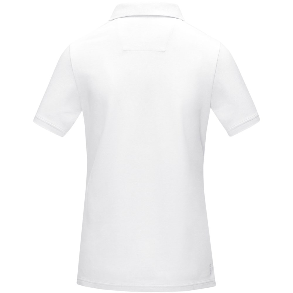Polo Graphite bio manches courtes femme Blanc