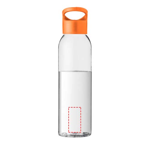 Bidon Sky 650ml Orange, Translucide