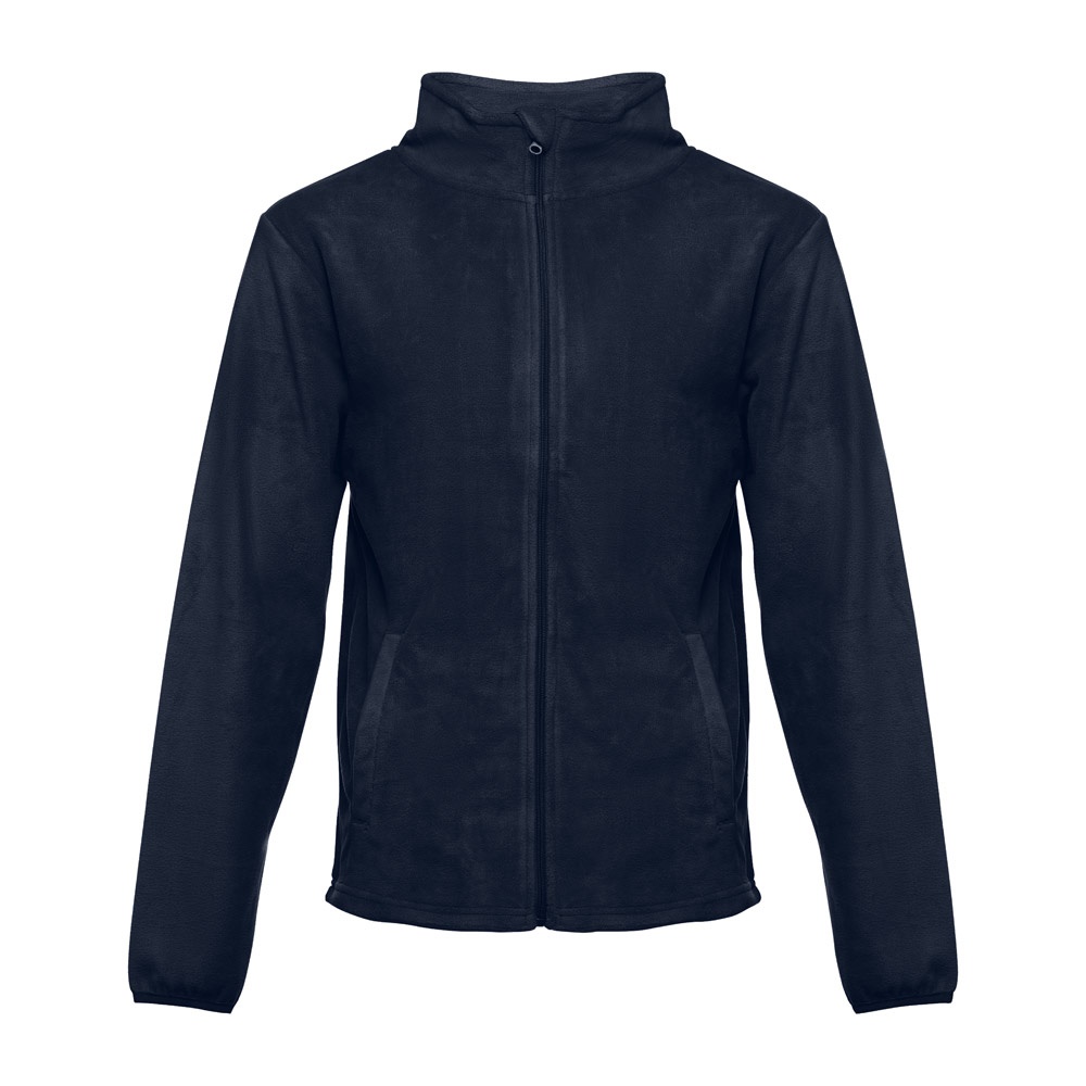 THC HELSINKI Herren-Fleecejacke aus Polyester dunkelblau