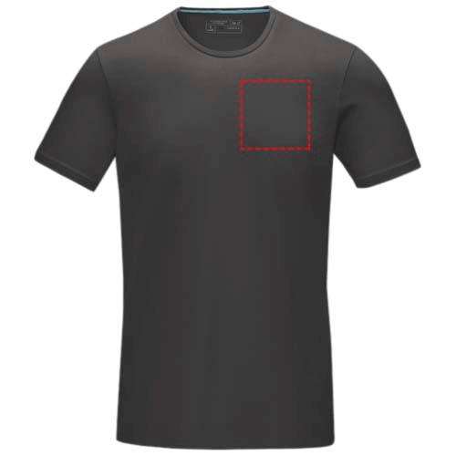 T-shirt bio manches courtes homme Balfour Gris storm
