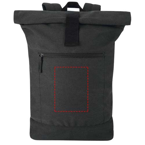 Sac à dos à fermeture enroulable Recanvas recyclé et certifié GRS de 14