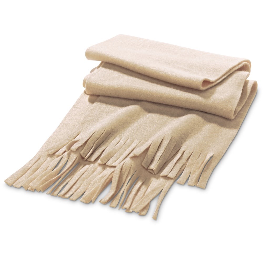 JASON Schal aus Fleece (200g/m²) beige