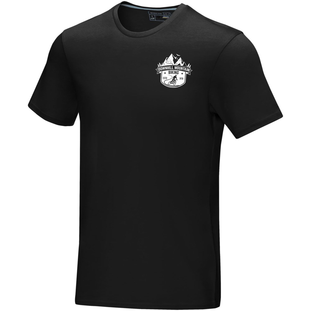 Azurite T-Shirt aus Bio-Baumwolle für Herren Schwarz
