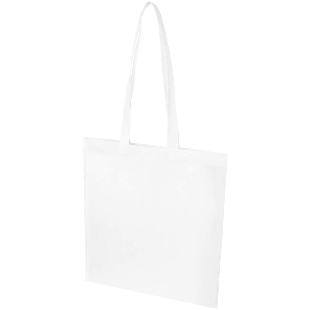 Sac shopping convention EcoSeal de 6 L non tissé en matériaux recyclés certifiés GRS Blanc