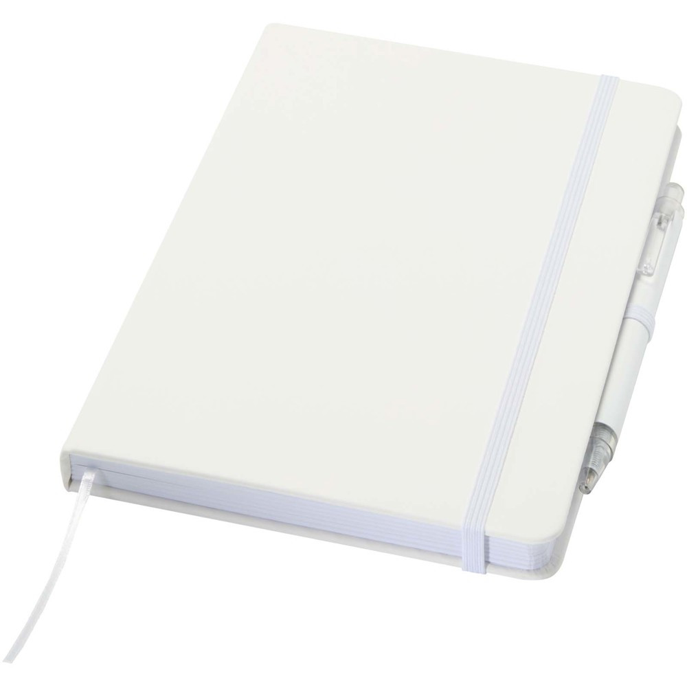 Spectrum Set A5 Hardcover Notizbuch aus Recyclingpapier und einem Kugelschreiber