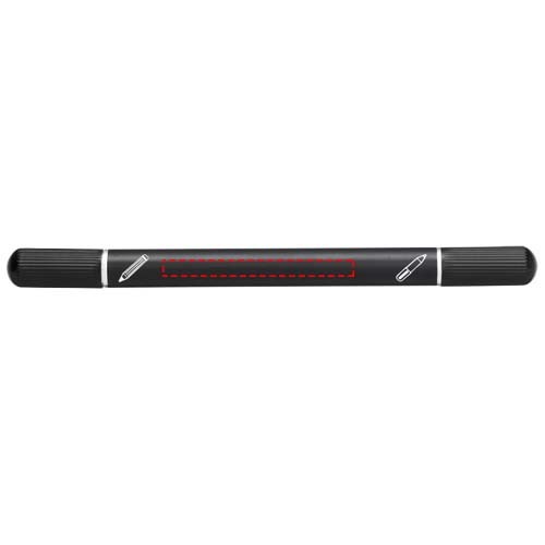Ensemble stylo à bille et carnet de notes Skribo Noir