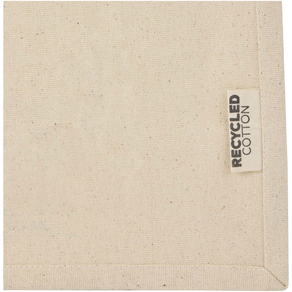 Mini sac shopping Odessa à soufflet en coton recyclé de 9 L et 220 g/m² certifié GRS