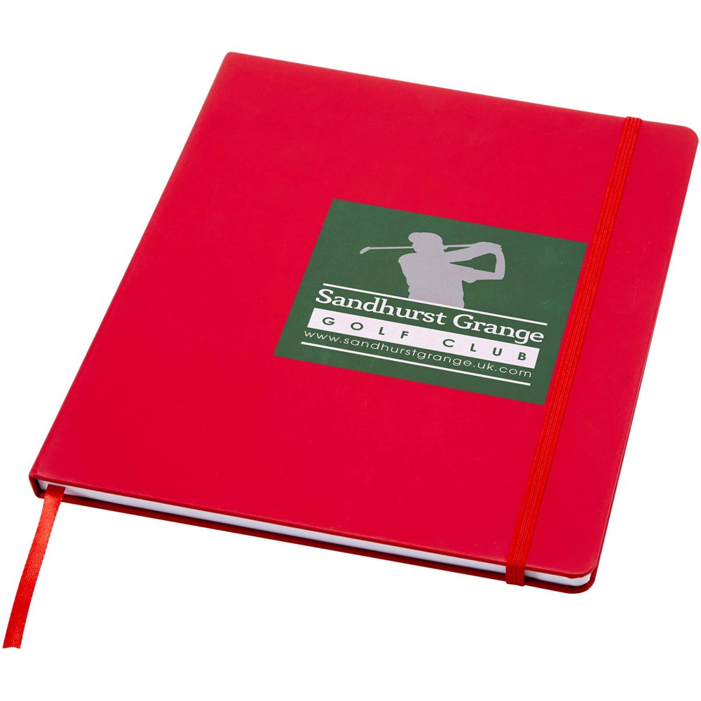 Spectrum A4 Hardcover Notizbuch Rot